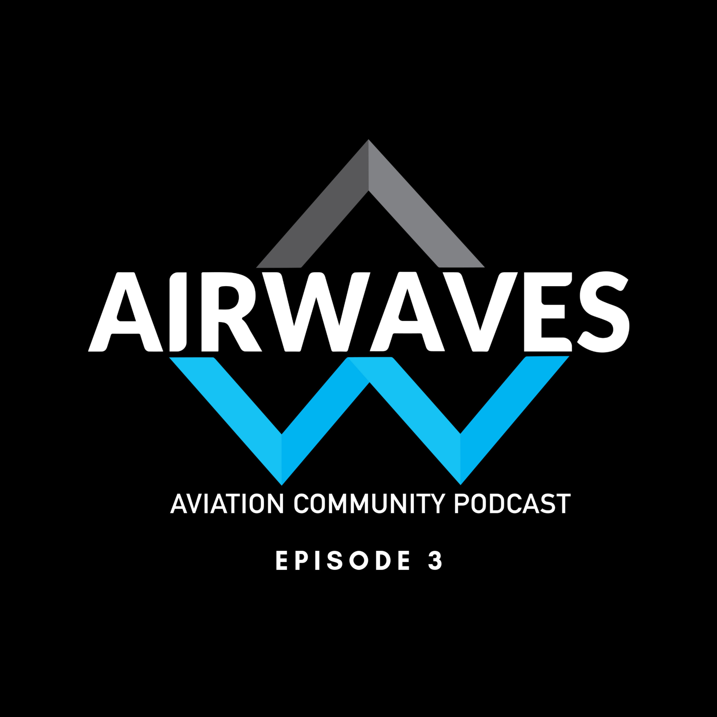 Ep 3 - Airwaves Aviation - Flight Speed Records, Ground Effect, Airline Cameras, Diplomacy, and Checkride Stories