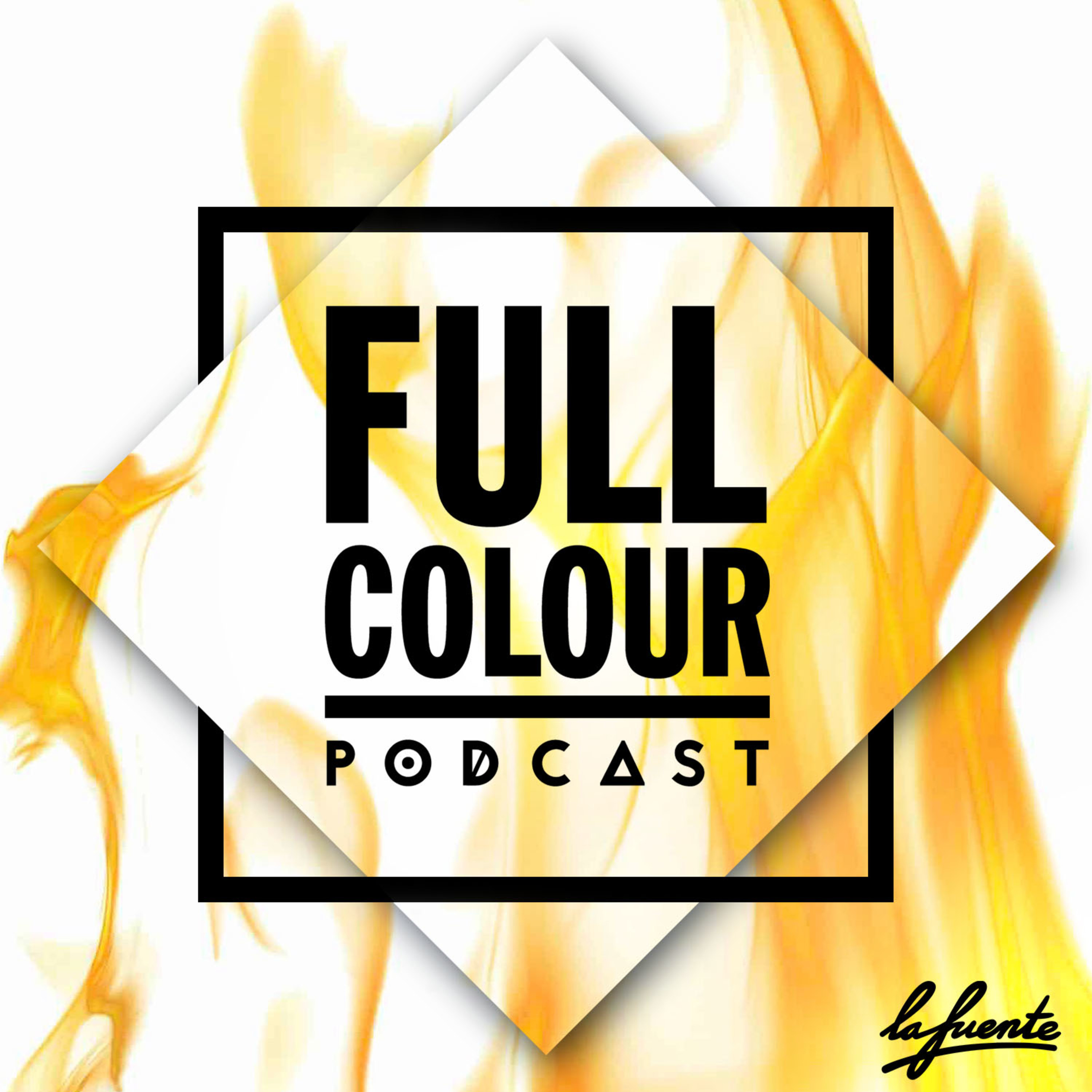 Full Colour - Yellow Flames