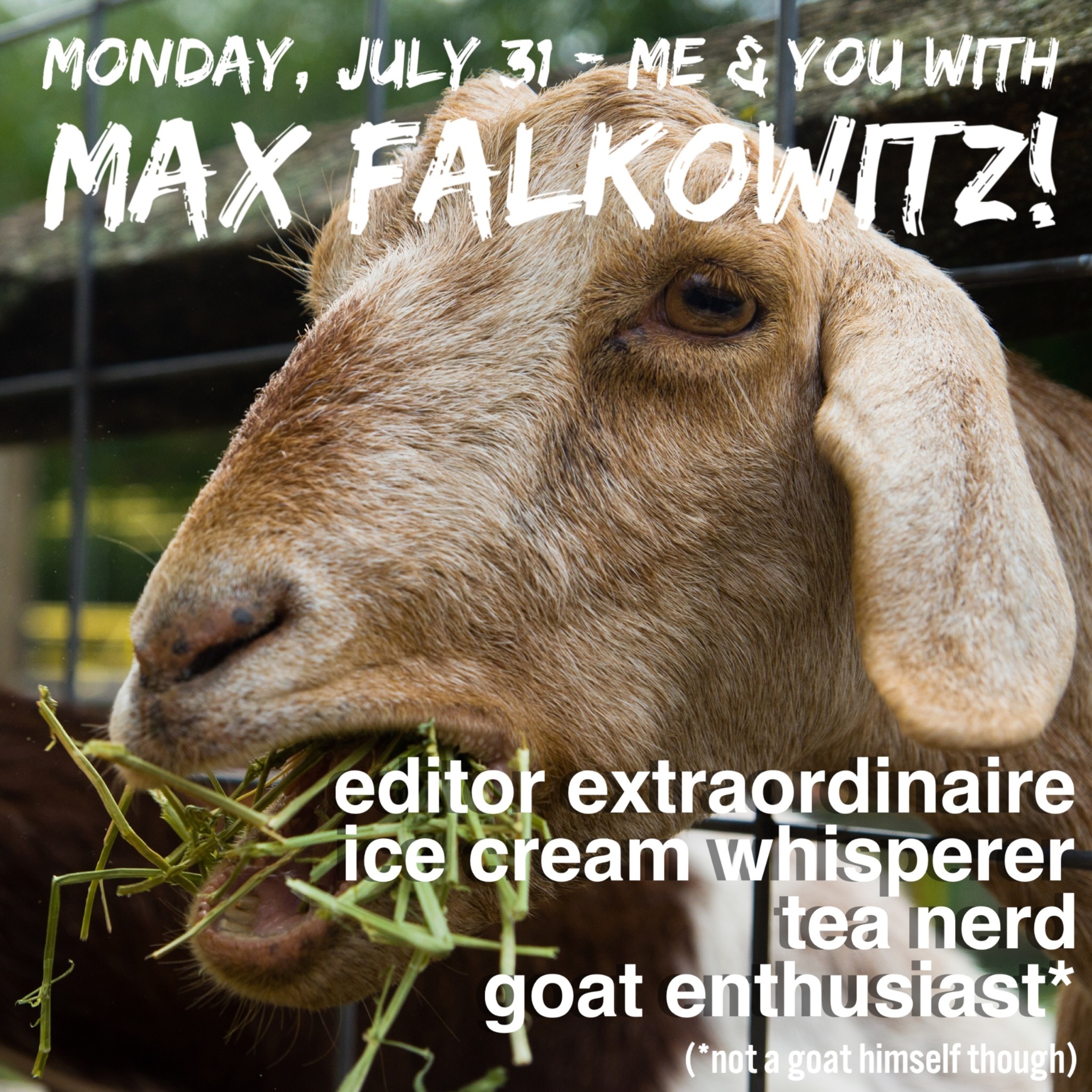 Episode 82: For the Love of Food (Media): Me & You with Jax and Max!